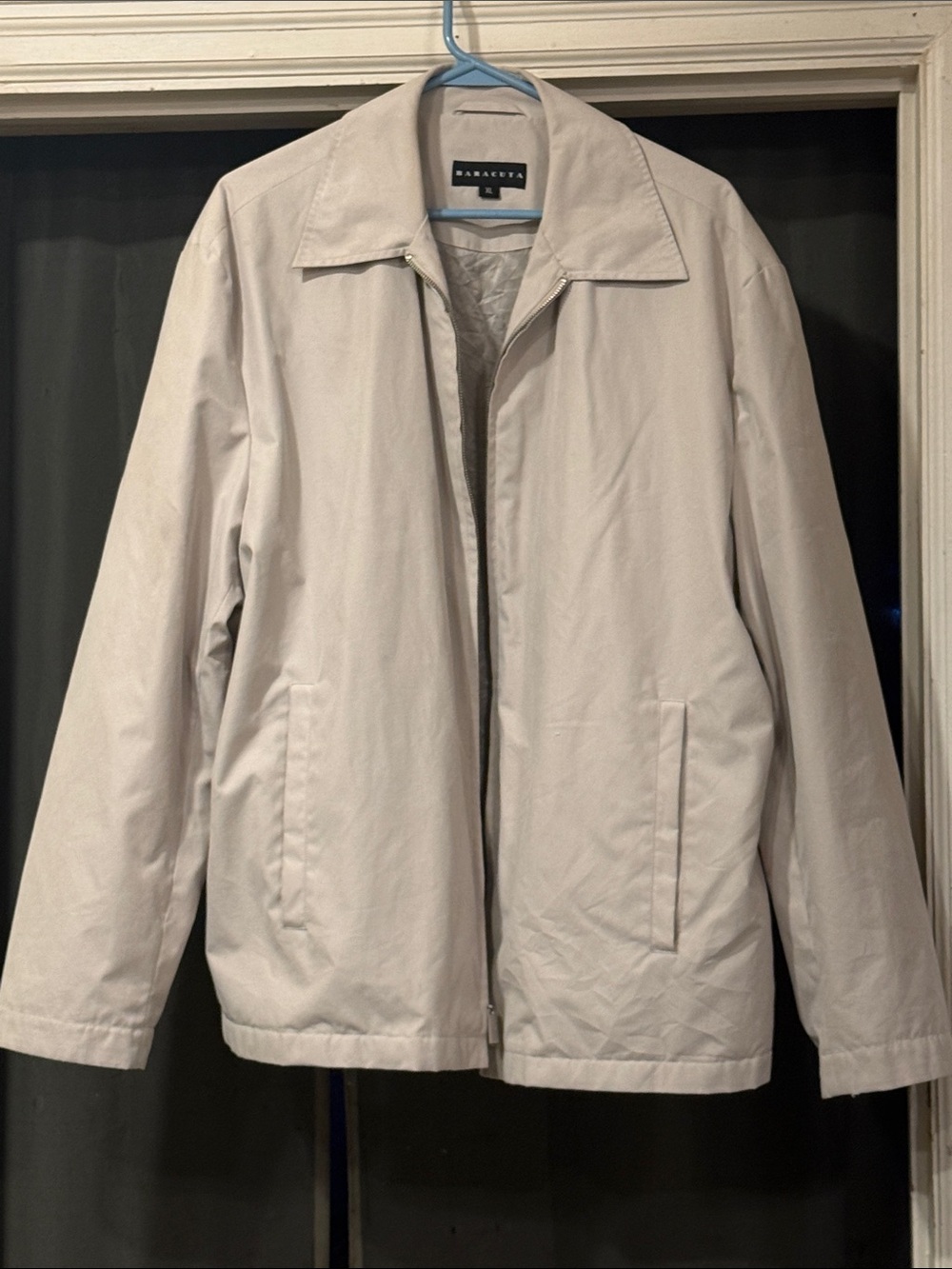 Barracuta Light Stone Zip Jacket - Lightweight Men's Shirt Jacket